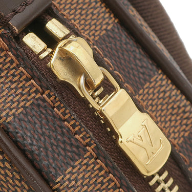 ルイヴィトン LOUIS VUITTON バムバッグ ブルックリン N41101 ダミエエベヌ ダミエキャンバス ウエストバッグ ゴールド金具 茶 ボディバッグ