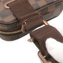 ルイヴィトン LOUIS VUITTON バムバッグ ブルックリン N41101 ダミエエベヌ ダミエキャンバス ウエストバッグ ゴールド金具 茶 ボディバッグ