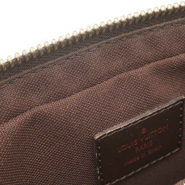 ルイヴィトン LOUIS VUITTON バムバッグ ブルックリン N41101 ダミエエベヌ ダミエキャンバス ウエストバッグ ゴールド金具 茶 ボディバッグ
