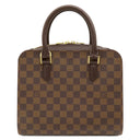 ルイヴィトン LOUIS VUITTON トリアナ N51155 ダミエエベヌ ダミエキャンバス ハンドバッグ ゴールド金具 茶