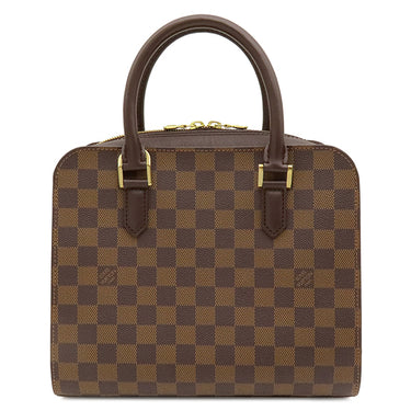 ルイヴィトン LOUIS VUITTON トリアナ N51155 ダミエエベヌ ダミエキャンバス ハンドバッグ ゴールド金具 茶