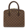 ルイヴィトン LOUIS VUITTON トリアナ N51155 ダミエエベヌ ダミエキャンバス ハンドバッグ ゴールド金具 茶
