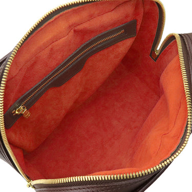 ルイヴィトン LOUIS VUITTON トリアナ N51155 ダミエエベヌ ダミエキャンバス ハンドバッグ ゴールド金具 茶