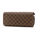 ルイヴィトン LOUIS VUITTON トリアナ N51155 ダミエエベヌ ダミエキャンバス ハンドバッグ ゴールド金具 茶