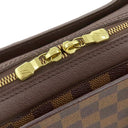 ルイヴィトン LOUIS VUITTON トリアナ N51155 ダミエエベヌ ダミエキャンバス ハンドバッグ ゴールド金具 茶