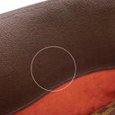 ルイヴィトン LOUIS VUITTON トリアナ N51155 ダミエエベヌ ダミエキャンバス ハンドバッグ ゴールド金具 茶