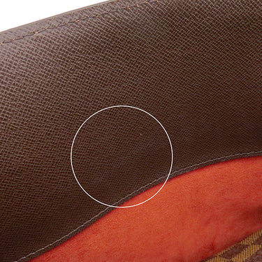 ルイヴィトン LOUIS VUITTON トリアナ N51155 ダミエエベヌ ダミエキャンバス ハンドバッグ ゴールド金具 茶