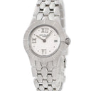 腕時計 パテックフィリップ PATEK PHILIPPE ネプチューン 4880/1A-011 クオーツ レディース メーカーOH済 ホワイト デイト ローマン ドット