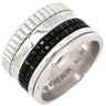 ブシュロン BOUCHERON キャトル ブラック ラージ JRG01789 ブラック×ホワイトゴールド K18WG ブラックPVD #T49 リング 指輪 Au750 18K 9号