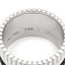 ブシュロン BOUCHERON キャトル ブラック ラージ JRG01789 ブラック×ホワイトゴールド K18WG ブラックPVD #T49 リング 指輪 Au750 18K 9号