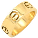 カルティエ Cartier ラブリング B4084600 イエローゴールド K18YG #45 リング 指輪 クラシックモデル LOVE Ring Au750 18K 18金 YG 5号