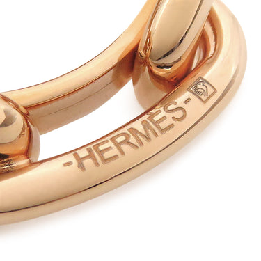 エルメス HERMES レガート H601107S プラッケオールローズ 真鍮 スカーフリング ピンクゴールド Regate ルガデ シェーヌダンクル