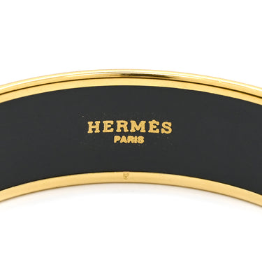 エルメス HERMES エマイユ GM 貝モチーフ レッド×マルチカラー GP 七宝焼き バングル ゴールド金具 赤 海の生き物 マリン 貝殻柄