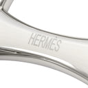 エルメス HERMES スカーフリング 90 シェーヌダンクル H601373S シルバー メタル スカーフリング スカーフバックル