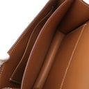 エルメス HERMES コンスタンス3 ミニ ゴールド ヴォーエプソン ショルダーバッグ ゴールド金具 茶