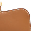 エルメス HERMES コンスタンス3 ミニ ゴールド ヴォーエプソン ショルダーバッグ ゴールド金具 茶