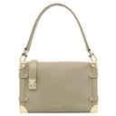ルイヴィトン LOUIS VUITTON サイドトランク MM M25072 トープ グレインカーフレザー 2WAYバッグ ゴールド金具 ハンドバッグ ショルダー 肩掛け 斜め掛け