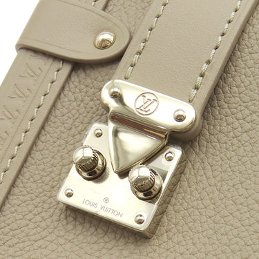 ルイヴィトン LOUIS VUITTON サイドトランク MM M25072 トープ グレインカーフレザー 2WAYバッグ ゴールド金具 ハンドバッグ ショルダー 肩掛け 斜め掛け