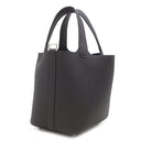 エルメス HERMES ピコタンロック 18 PM キャバン トリヨンクレマンス ハンドバッグ シルバー金具 新品 未使用 紺 2026年製