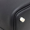 エルメス HERMES ピコタンロック 18 PM キャバン トリヨンクレマンス ハンドバッグ シルバー金具 新品 未使用 紺 2026年製