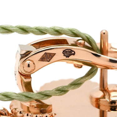 ヴァンクリーフアーペル Van Cleef & Arpels マジックアルハンブラ 2モチーフ VCARP7RQ00 レッド×ローズゴールド K18PG カーネリアン ピアス ピンクゴールド 18K 750 PG カーネリアン