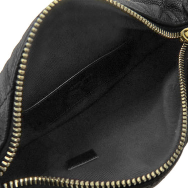 シャネル CHANEL ミニ ホーボーバッグ AP4584 ブラック キャビアスキン ハンドバッグ ゴールド金具 ココマーク ミニバッグ