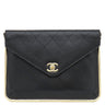 シャネル CHANEL マトラッセ チェーン クラッチ ブラック レザー クラッチバッグ ゴールド金具 ココマーク ショルダー