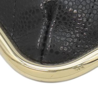 シャネル CHANEL マトラッセ チェーン クラッチ ブラック レザー クラッチバッグ ゴールド金具 ココマーク ショルダー