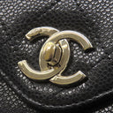 シャネル CHANEL マトラッセ チェーン クラッチ ブラック レザー クラッチバッグ ゴールド金具 ココマーク ショルダー