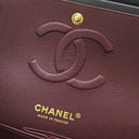 シャネル CHANEL マトラッセ25 ダブルフラップ A01112 ブラック ラムスキン ショルダーバッグ ゴールド金具 チェーンショルダー