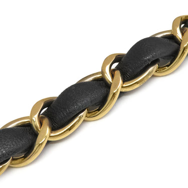 シャネル CHANEL マトラッセ25 ダブルフラップ A01112 ブラック ラムスキン ショルダーバッグ ゴールド金具 チェーンショルダー