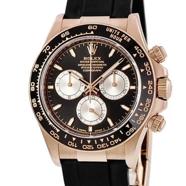 腕時計 ロレックス ROLEX コスモグラフ デイトナ 126515LN ランダム番 自動巻き メンズ ランダム番 K18エバーRG無垢 ブラック 黒