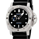 腕時計 パネライ PANERAI サブマーシブル クアランタクアトロ PAM01229 Y番 自動巻き メンズ Y番 ブラック デイト 逆回転防止ベゼル