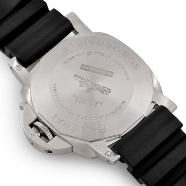 腕時計 パネライ PANERAI サブマーシブル クアランタクアトロ PAM01229 Y番 自動巻き メンズ Y番 ブラック デイト 逆回転防止ベゼル