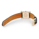 腕時計 エルメス HERMES Hウォッチ PM HH1.273c クオーツ レディース K18PG無垢 純正ダイヤ ホワイト スクエア H型 モザイク