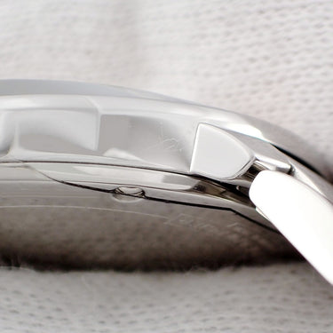 腕時計 ボーム&メルシエ BAUME&MERCIER プロメス M0A10159 クオーツ レディース 新品同様 シルバー ローマン バー ギョーシェ