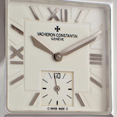 腕時計 ヴァシュロン・コンスタンタン VACHERON CONSTANTIN カレ ヒストリーク 91030/000G-8919 手巻き レディース K18WG無垢 スクエア 限定