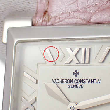 腕時計 ヴァシュロン・コンスタンタン VACHERON CONSTANTIN カレ ヒストリーク 91030/000G-8919 手巻き レディース K18WG無垢 スクエア 限定