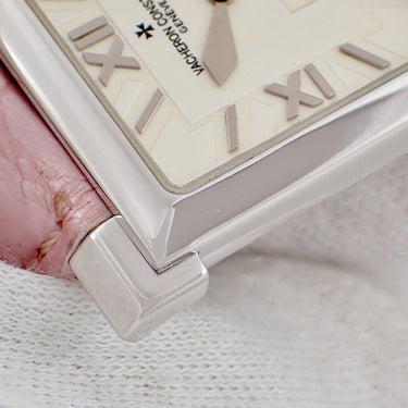 腕時計 ヴァシュロン・コンスタンタン VACHERON CONSTANTIN カレ ヒストリーク 91030/000G-8919 手巻き レディース K18WG無垢 スクエア 限定