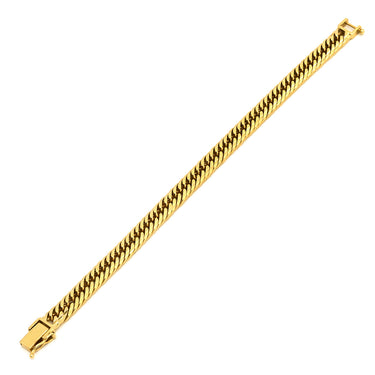 喜平 KIHEI K18 18金 16.1cm 18.4g 16面トリプル イエローゴールド K18YG ブレスレット 造幣局検定マーク ※ショッピングローン対応していません