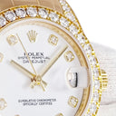 腕時計 ロレックス ROLEX デイトジャスト パールマスター 34 81158G Z番 自動巻き メンズ Z番 K18YG無垢 純正ダイヤ ホワイト 白