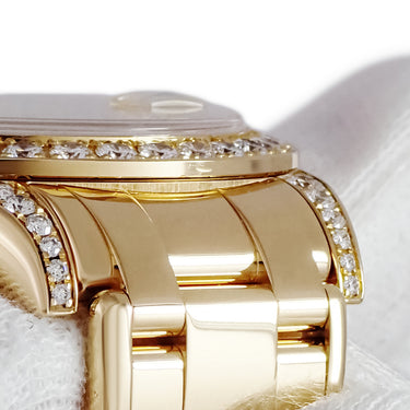 腕時計 ロレックス ROLEX デイトジャスト パールマスター 34 81158G Z番 自動巻き メンズ Z番 K18YG無垢 純正ダイヤ ホワイト 白