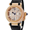 腕時計 カルティエ Cartier パシャ ドゥ カルティエ WJPA0020 自動巻き レディース K18RG無垢 純正ダイヤ グリッド ギョーシェ