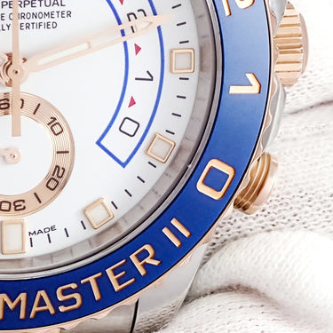 腕時計 ロレックス ROLEX ヨットマスター 2 116681 ランダム番 自動巻き メンズ K18エバーRGxSS コンビ ランダム番 レガッタ クロノグラフ