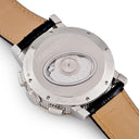 腕時計 ブシュロン BOUCHERON パナム クロノグラフ WA010211 自動巻き メンズ 純正ダイヤ グレー デイト スモールセコンド