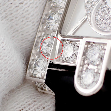 腕時計 ハリーウィンストン Harry Winston アヴェニュー クラシック エリプティック AVEQHM21WW241 クオーツ レディース K18WG 純正ダイヤ