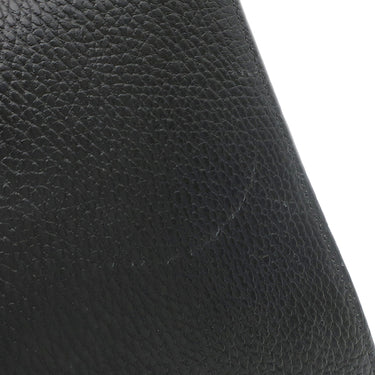 グッチ GUCCI インターロッキングG 510303 ブラック レザー ショルダーバッグ ゴールド金具 ダブルG チェーンバッグ