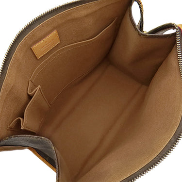 ルイヴィトン LOUIS VUITTON ポパンクール オ M40007 モノグラム モノグラムキャンバス トートバッグ ゴールド金具 茶 肩掛け ショルダー