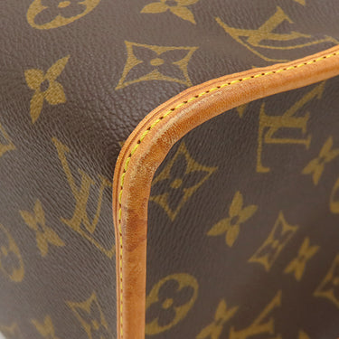 ルイヴィトン LOUIS VUITTON ポパンクール オ M40007 モノグラム モノグラムキャンバス トートバッグ ゴールド金具 茶 肩掛け ショルダー