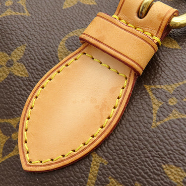 ルイヴィトン LOUIS VUITTON ポパンクール オ M40007 モノグラム モノグラムキャンバス トートバッグ ゴールド金具 茶 肩掛け ショルダー